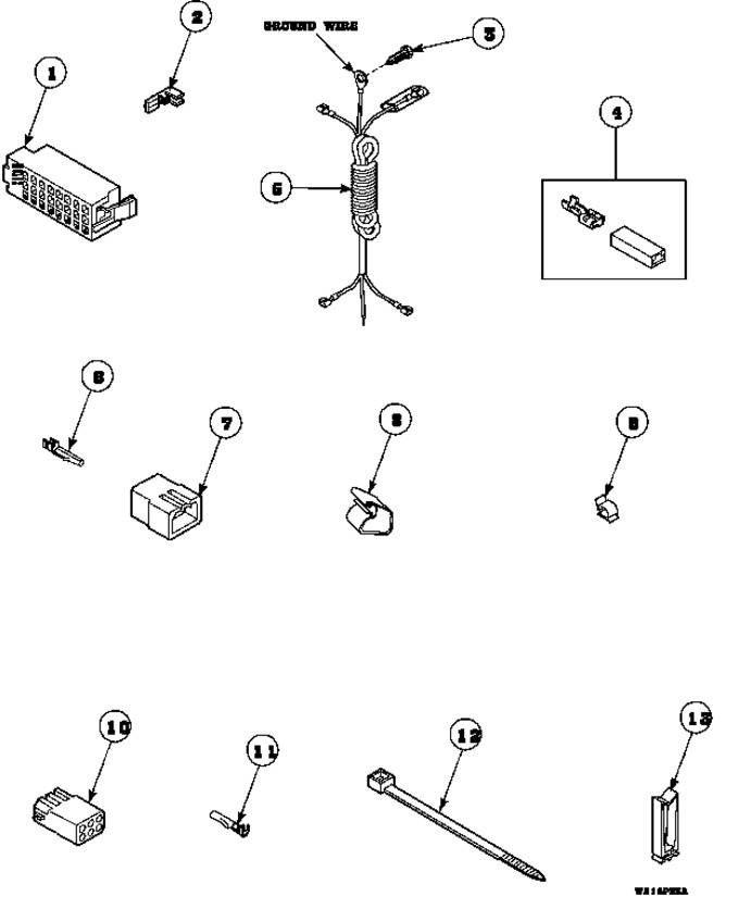 Diagram for LW8413W2B (BOM: PLW8413W2 B)