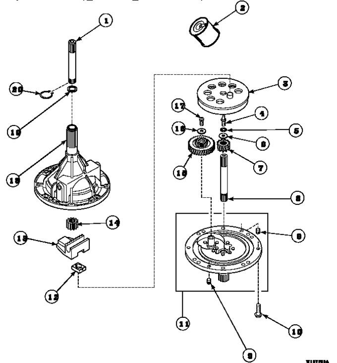 Diagram for LW8413W2B (BOM: PLW8413W2 B)