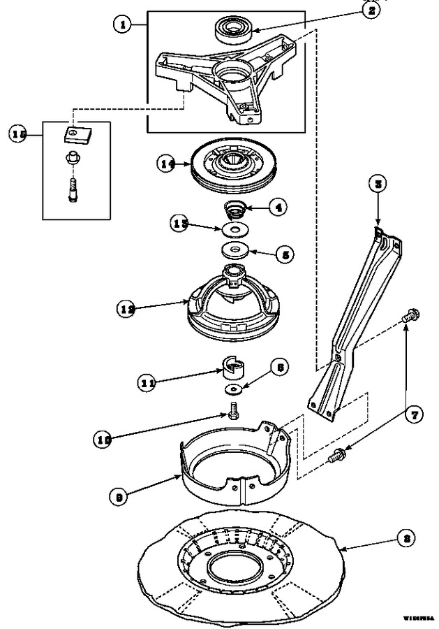 Diagram for LW8413W2B (BOM: PLW8413W2 B)