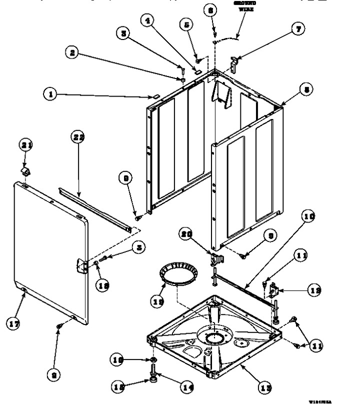 Diagram for LW8203W2B (BOM: PLW8203W2 B)