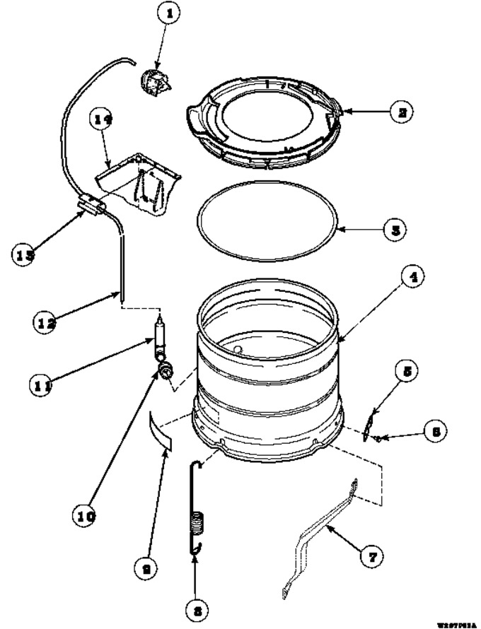 Diagram for LW8203W2B (BOM: PLW8203W2 B)
