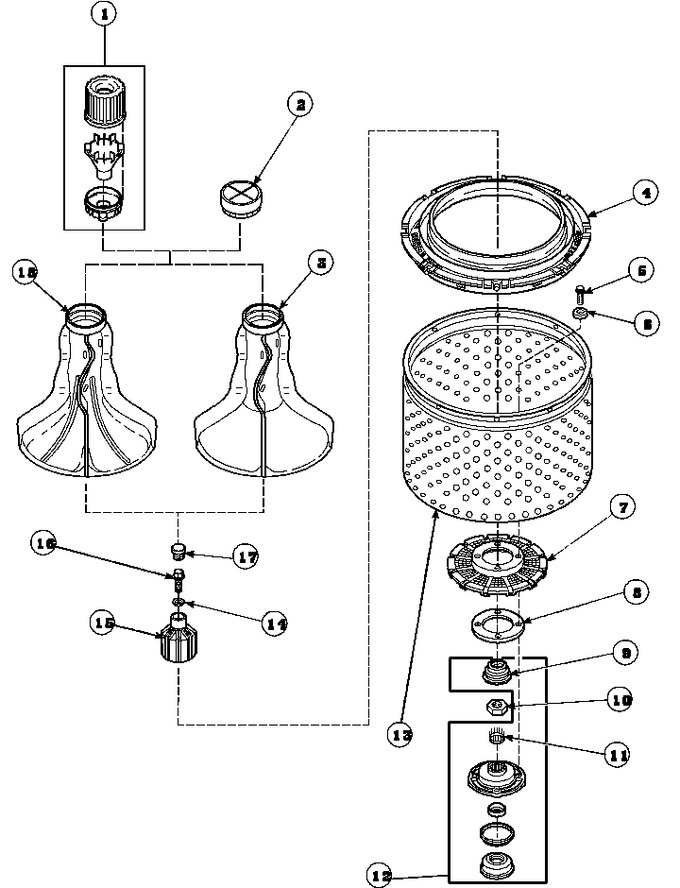 Diagram for LW8463L2 (BOM: PLW8463L2 B)