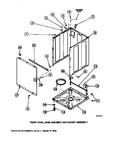 Diagram for 08 - Front Panel, Base Assy And Cabinet Assy