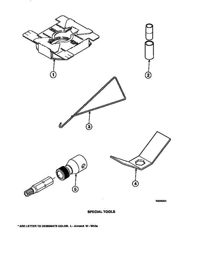 Diagram for LW8413W2B (BOM: PLW8413W2 A)