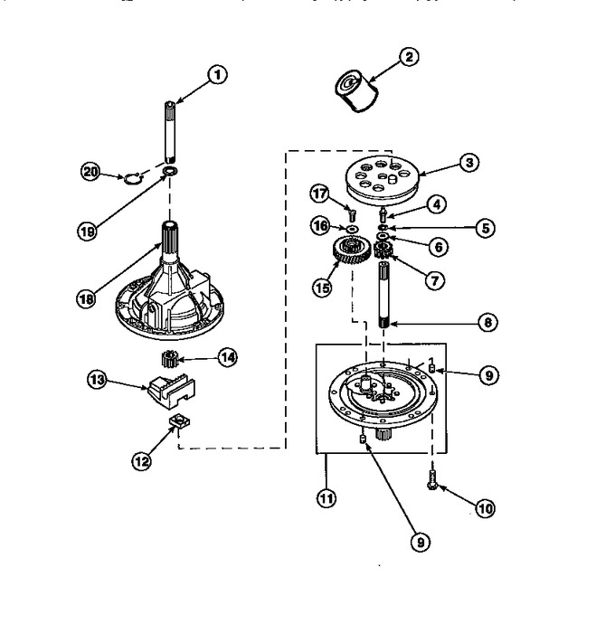 Diagram for LW8252L2 (BOM: PLW8252L2 B)