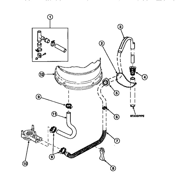 Diagram for LW8203W2 (BOM: PLW8203W2 B)