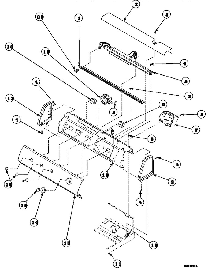 Diagram for LW8413W2 (BOM: PLW8413W2A)