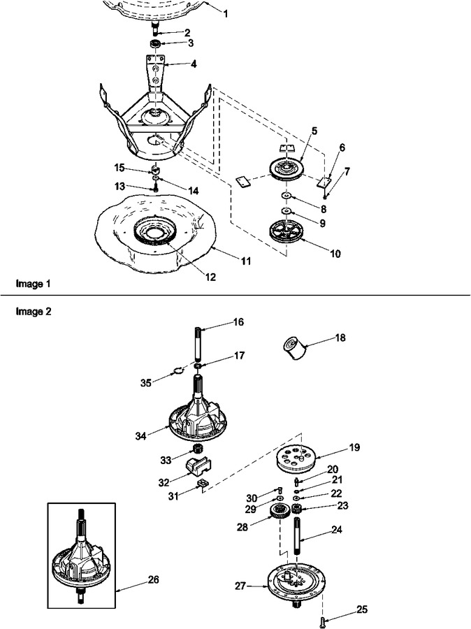 Diagram for LWA30BL (BOM: PLWA30BL)
