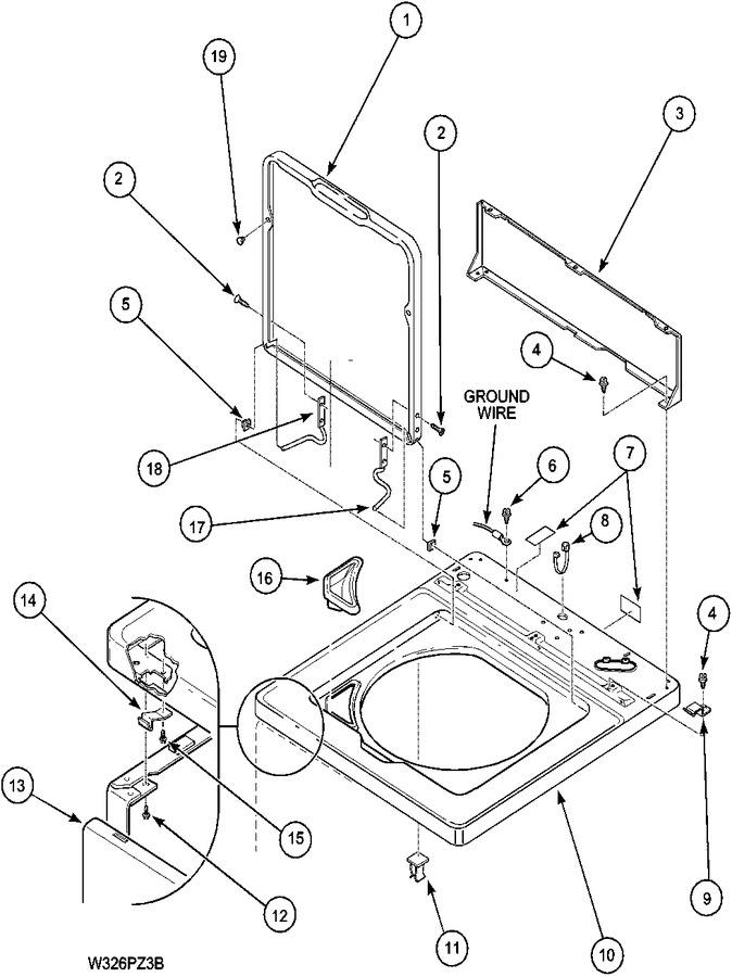 Diagram for LWA40AL2 (BOM: PLWA40AL2)