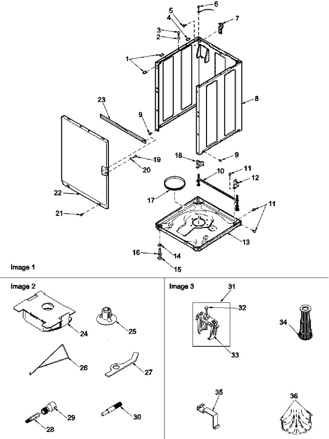 Diagram for LWA80AW (BOM: PLWA80AW)