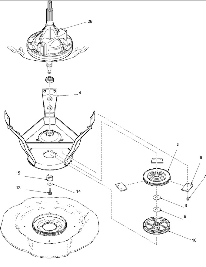 Diagram for LWG65AW (BOM: PLWG65AW)