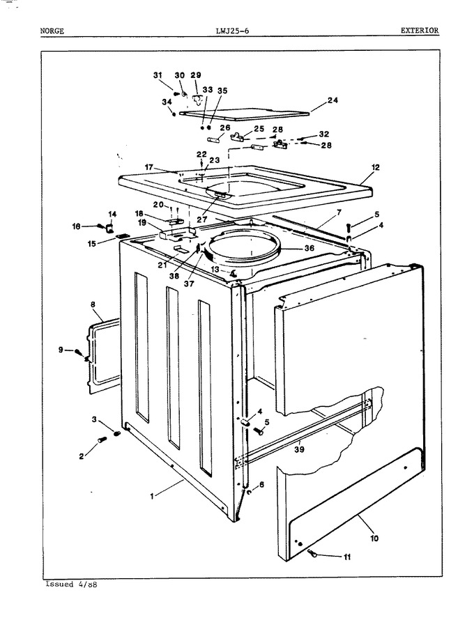 Diagram for LWJ256W