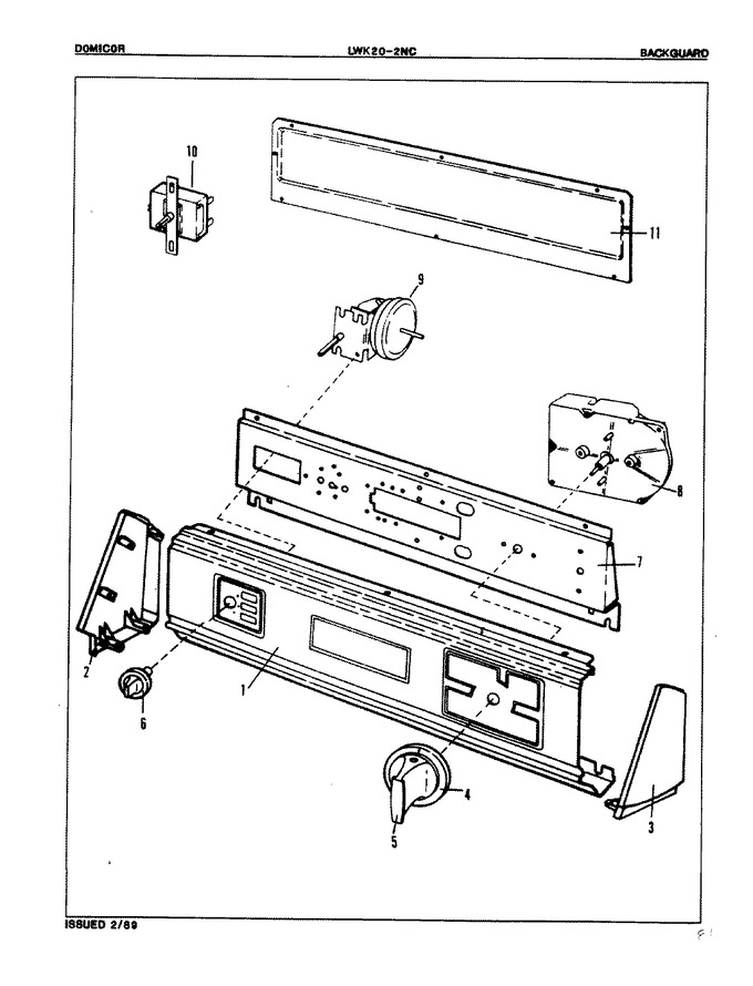 Diagram for LWK202AC