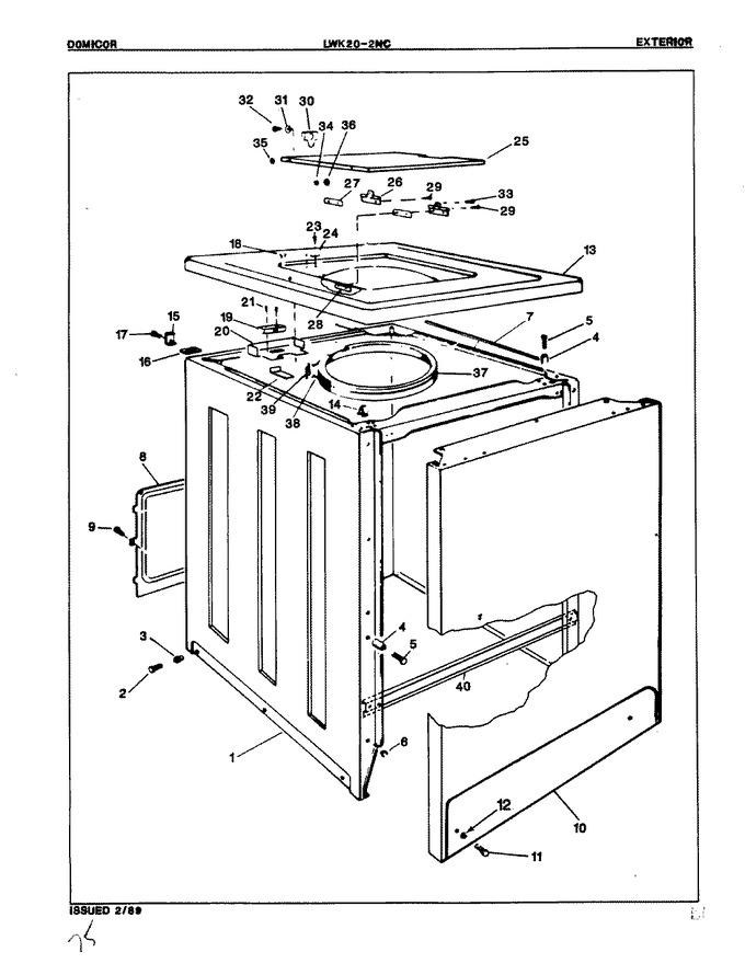 Diagram for LWK202NC