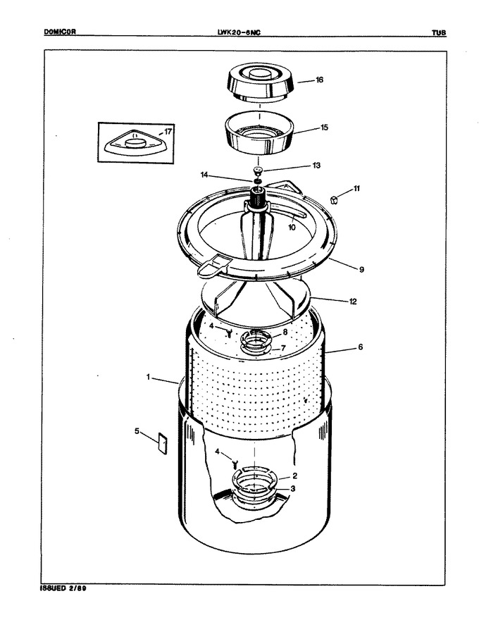 Diagram for LWK206NC