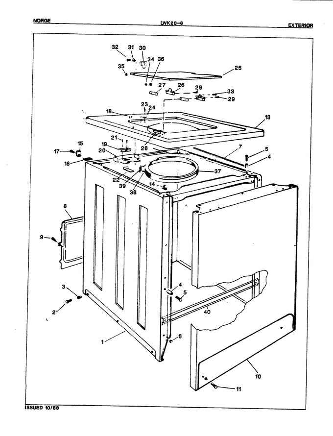 Diagram for LWK208W