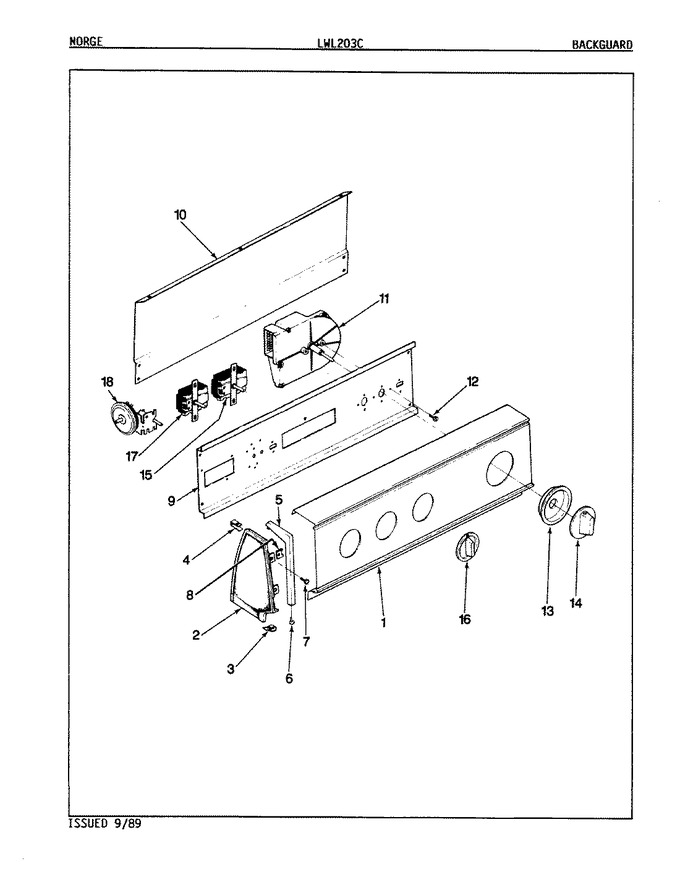 Diagram for LWL203WC