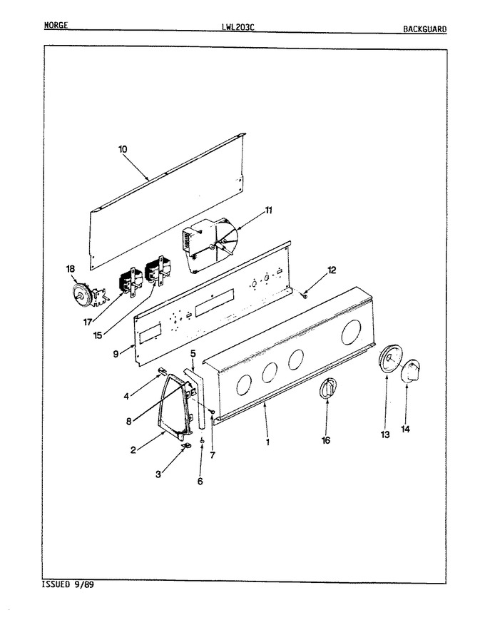 Diagram for LWL203AC