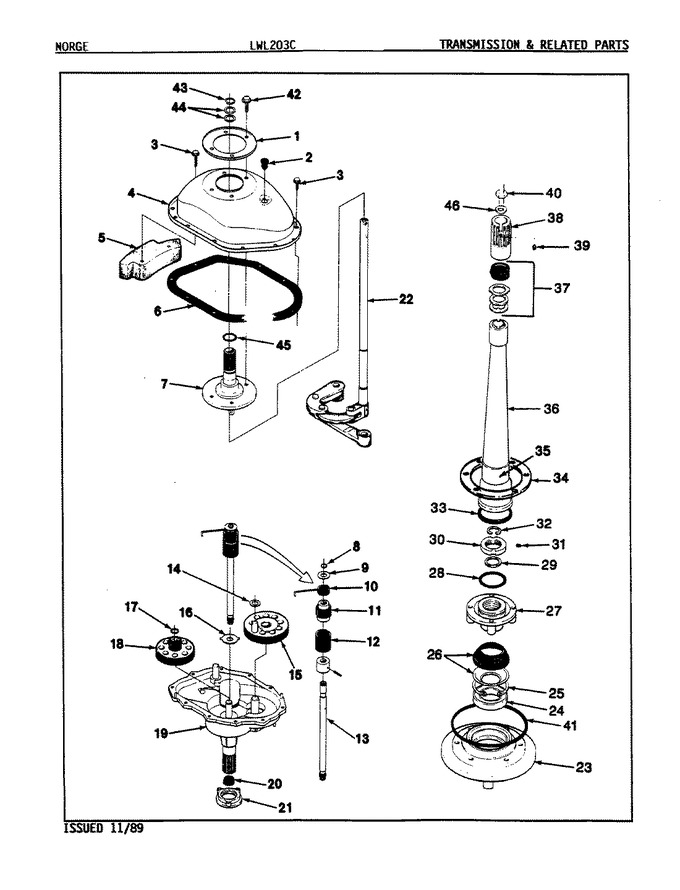 Diagram for LWL203HC
