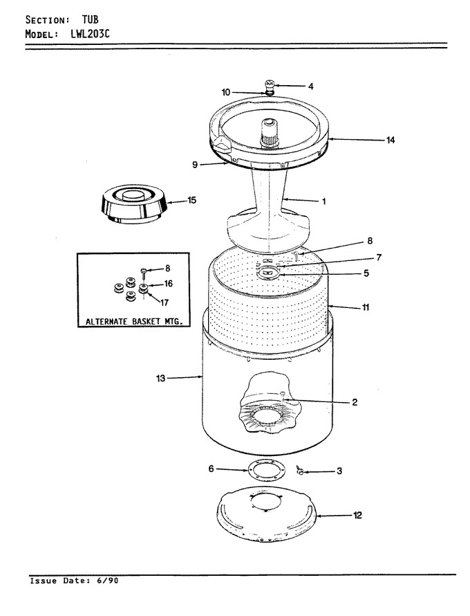 Diagram for LWL203HC