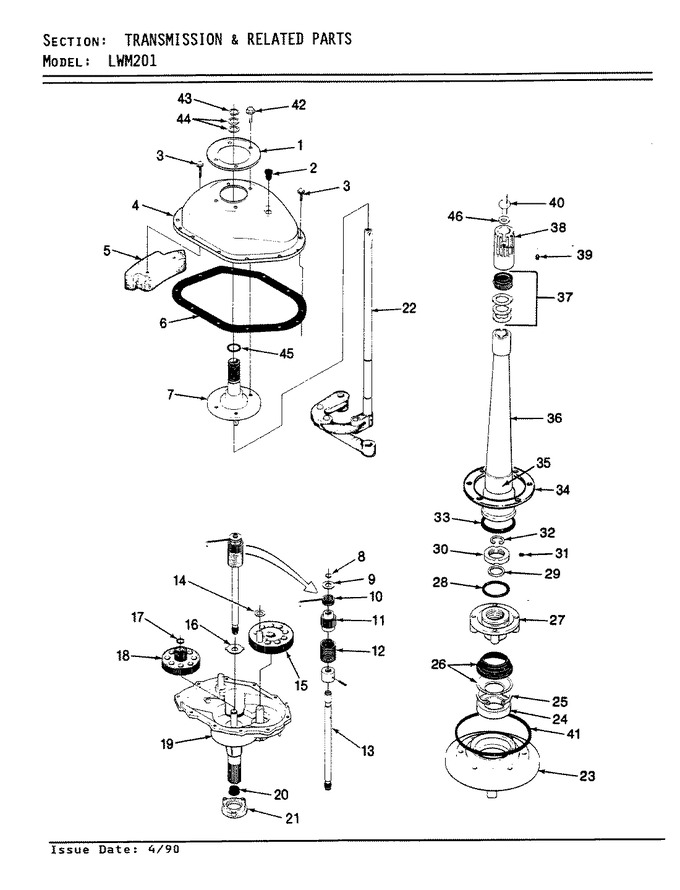 Diagram for LWM201W
