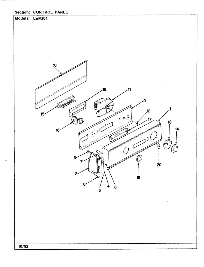 Diagram for LWM204A