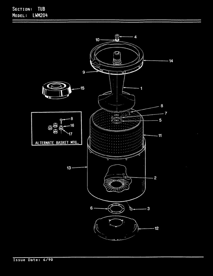 Diagram for LWM204H