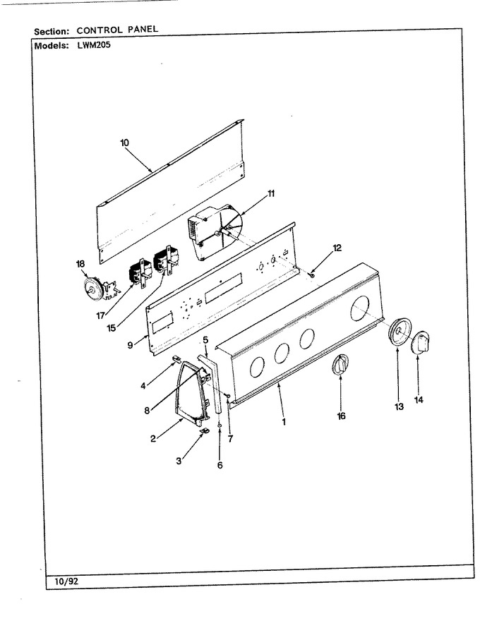 Diagram for LWM205W