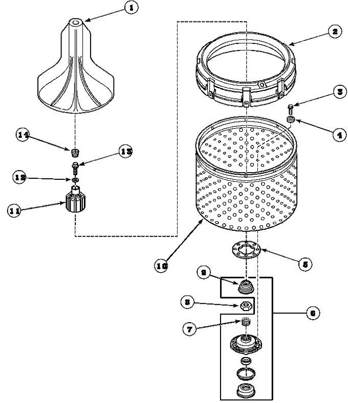 Diagram for LWS17AW (BOM: PLWS17AW)