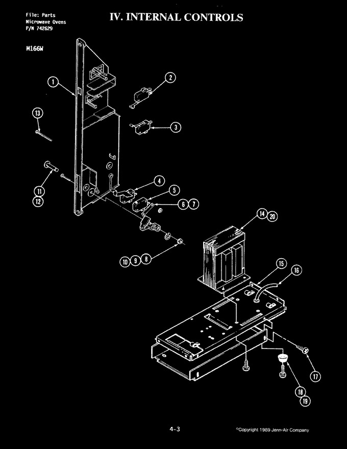 Diagram for M166