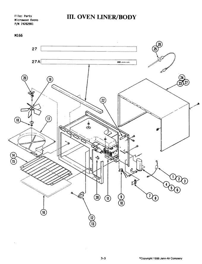 Diagram for M166