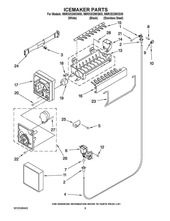 Diagram for M8RXEGMXW00