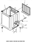 Diagram for 02 - Cabinet Assy, Rear Panel & Power Cord