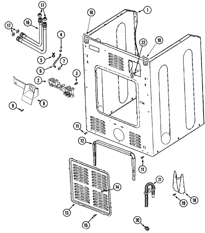 Diagram for MAH21PRDWW