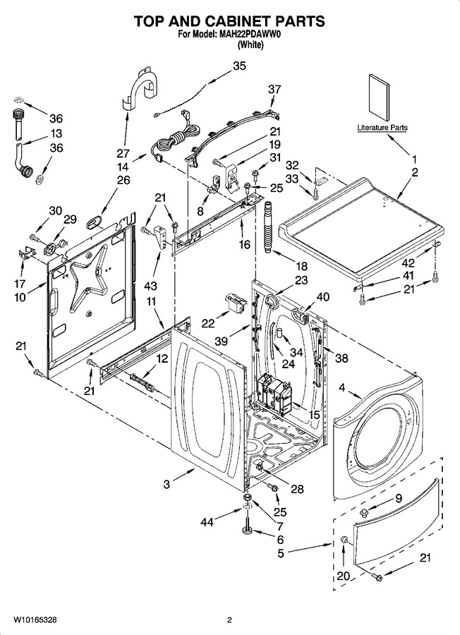 Diagram for MAH22PDAWW0
