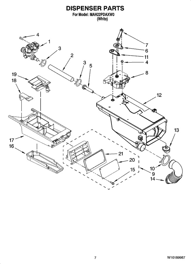 Diagram for MAH22PDAXW0