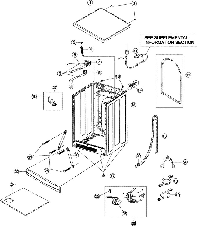 Diagram for MAH2400AWW