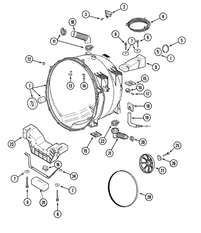 Diagram for MAH3000AKW
