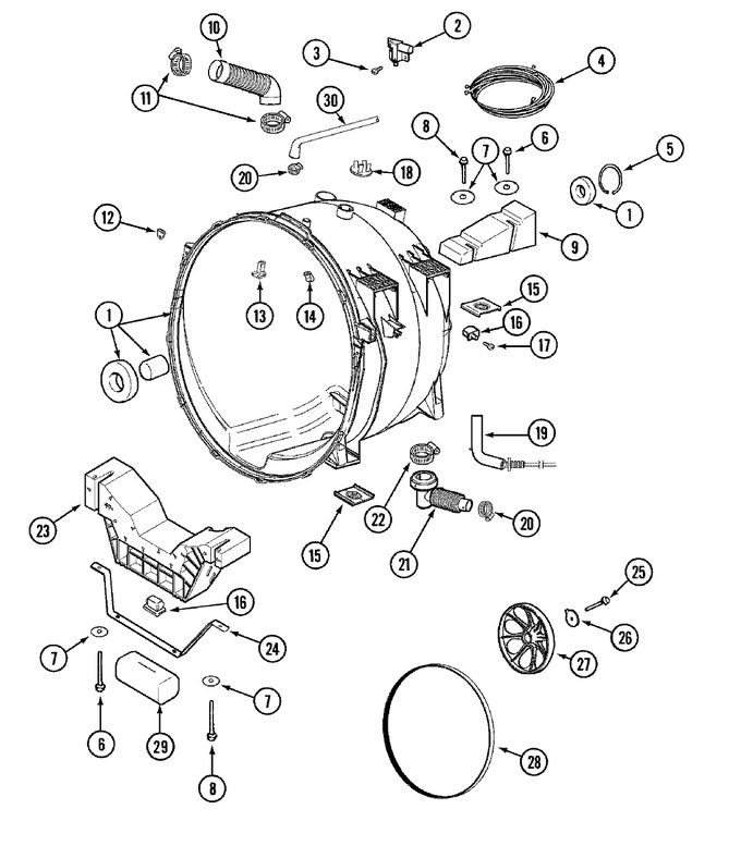 Diagram for MAH5500AWW