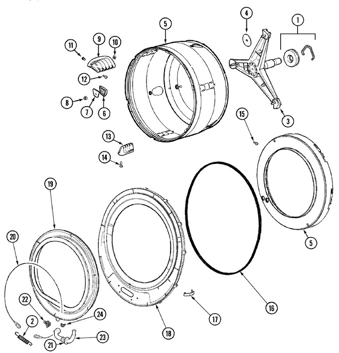 Diagram for MAH5500AWW