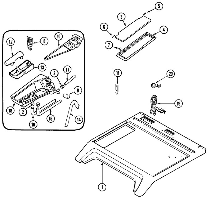 Diagram for MAH4000BWW