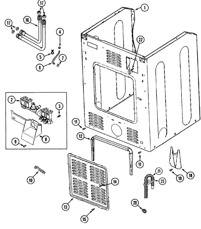 Diagram for MAH5500AWW