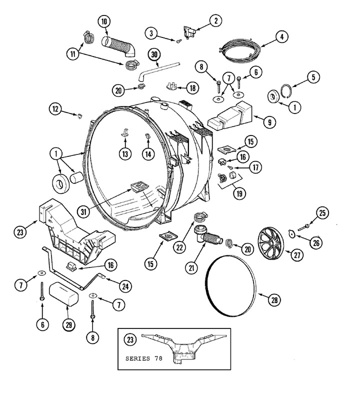Diagram for MAH5500BWQ