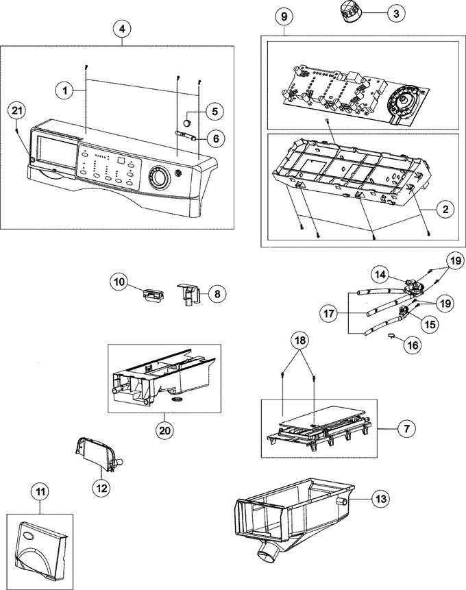 Diagram for MAH6700AWM
