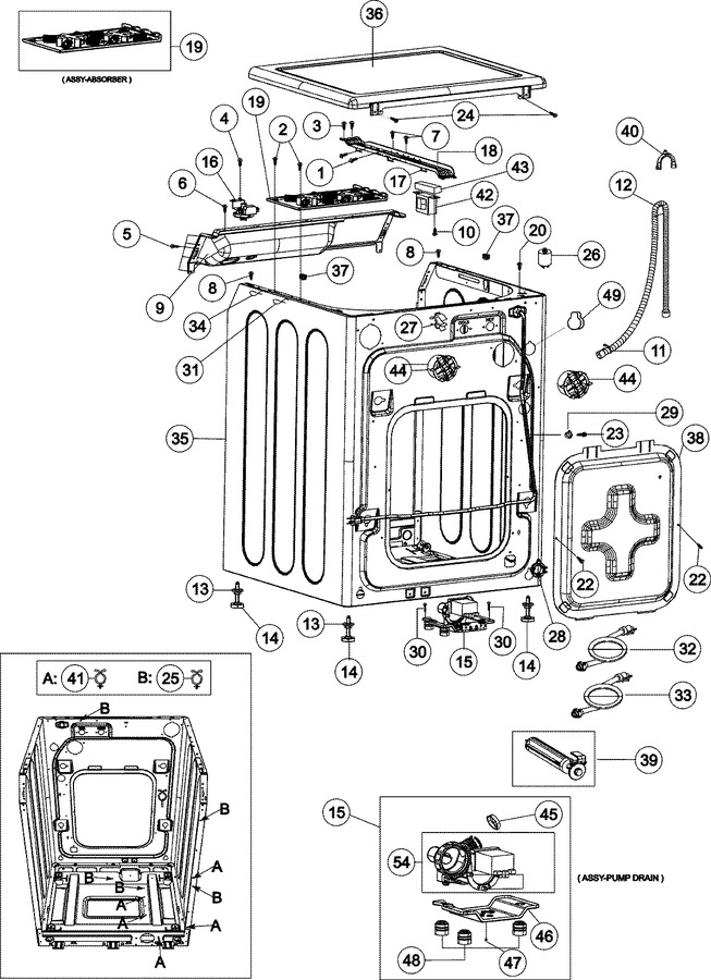 Diagram for MAH9700AWW