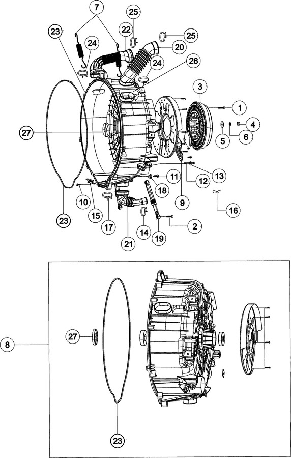 Diagram for MAH9700AWW