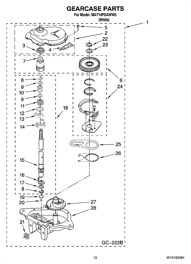 Diagram for MAT14PDAWW0
