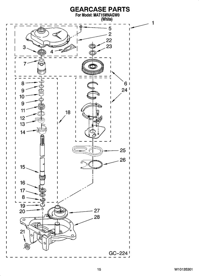 Diagram for MAT15MNAGW0