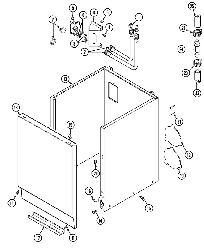 Diagram for MAT25CSAAL