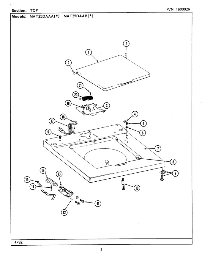 Diagram for MAT26PCABW